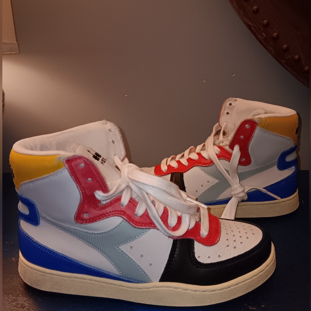 Diadora heritage basketball sneakers